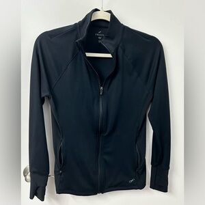 Freely Women's Black Full Zip Active Jacket